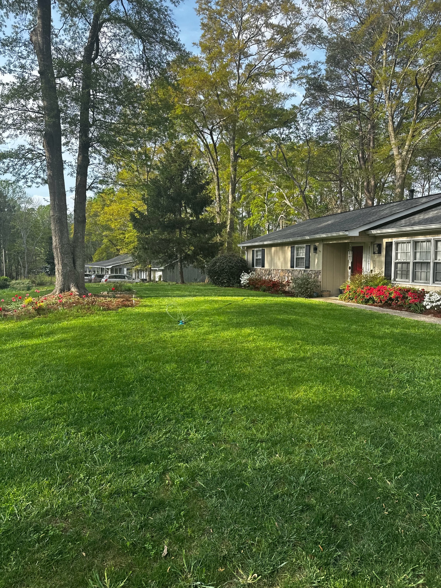 Beautiful landscaped yard by Landscapes By Price