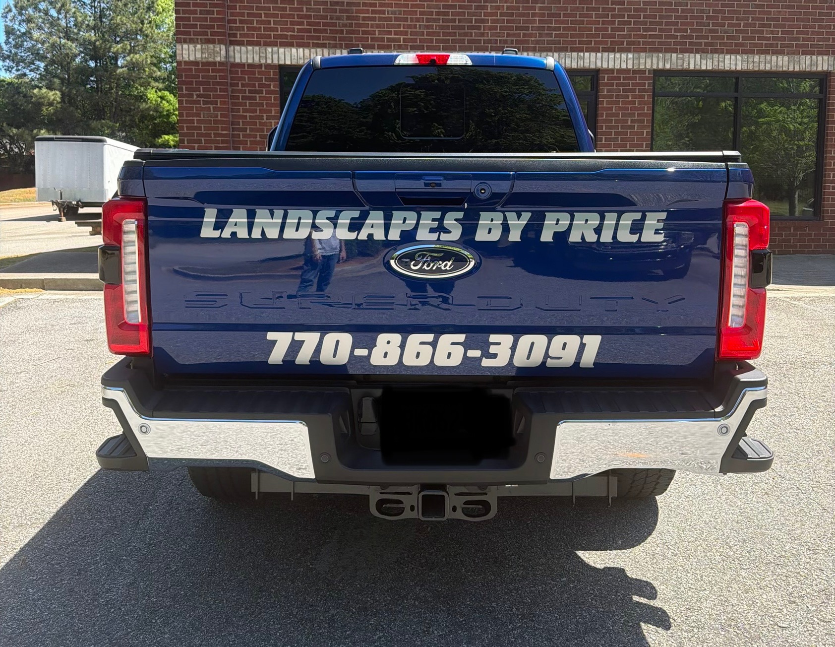 Landscapes By Price work truck